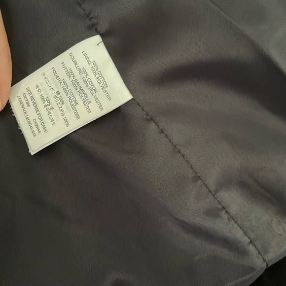 J. Crew Women’s 0P Black Velvet Blazer Single Front Button Lined - Picture 9 of 14